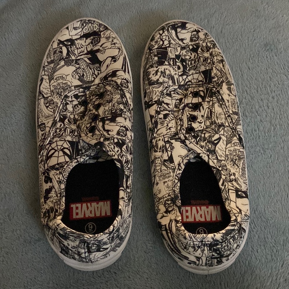 Marvel Spiderman Comic Shoes